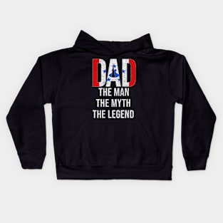 Austral Islander Dad The Man The Myth The Legend - Gift for Austral Islander Dad With Roots From Austral Islander Kids Hoodie